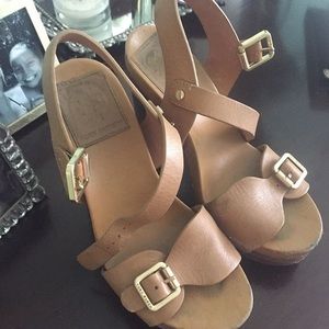 Tory Burch Wooden Heels